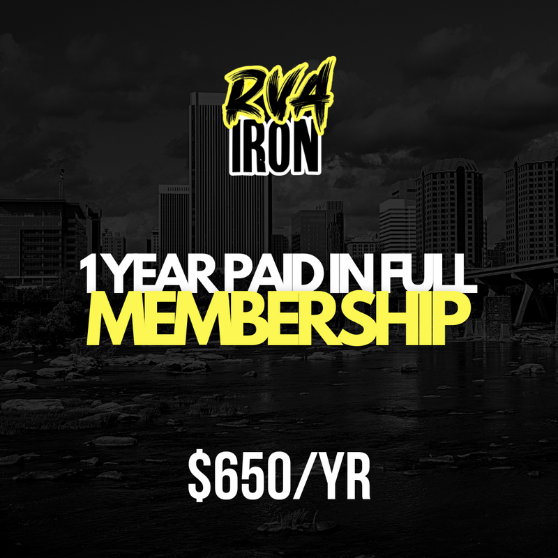 1 Year Paid in Full Membership